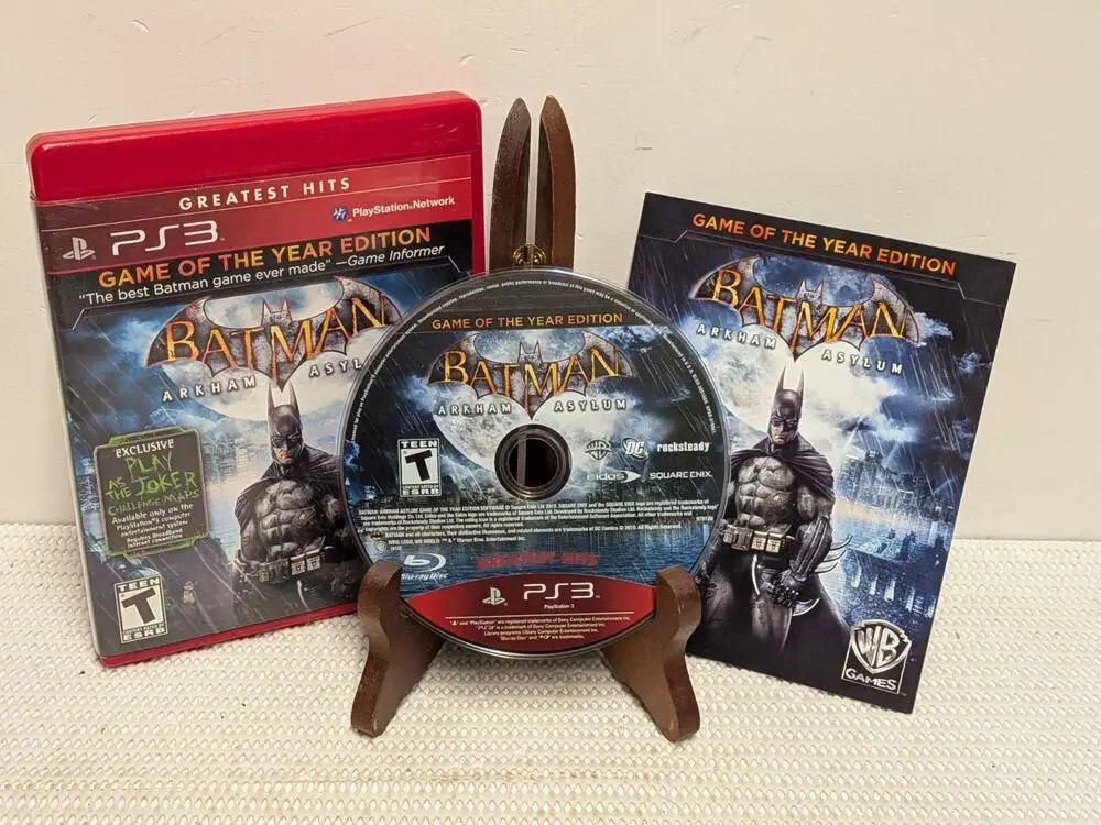 Batman: Arkham Asylum [GoTY Greatest Hits] (Sony PlayStation 3 PS3, 2010)